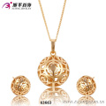 New Simple Design Wedding Gold Plated Jewelry Sets For Girls